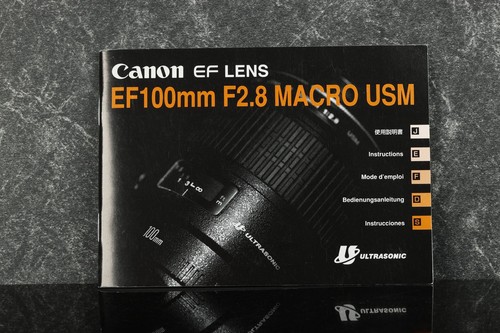Canon 100mm macro usm - canon, f2,8